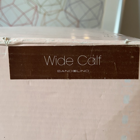 Leather wide calf knee high boots - Picture 8 of 8